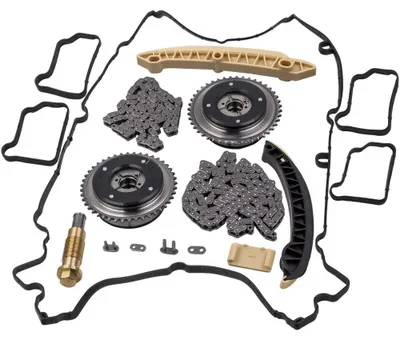 Produktbild von Steuerkettensatz Ölpumpe - Timing Kettensatz - Für M271 Benzinmotor - Für Nockenwellenversteller - Komplettes Reparaturkit
