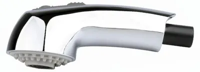 Image de Remplaçant de pommeau de douche pour robinet de cuisine - Compatible avec Grohe - Chrome