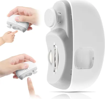Produktbild von Elektrischer Nagelknipser,3 in 1 Automatischer elektrischer Nagelknipser mit Polieren,Elektrischer Nagelschneider für Erwachsene Senioren