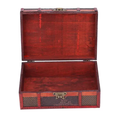 Image de Coffre à bijoux, Boîte à bijoux en bois, Coffre de rangement pour bijoux, Boîte de rangement pour bijoux, Coffre à bijoux en bois