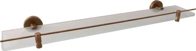 Immagine prodotto di Slezák-RAV: mensola in vetro con trappola a cerniera 600 mm in ottone vecchio (bronzo) COLORADO COA0900/60SM