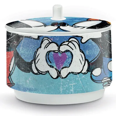 Immagine prodotto di Egan DISNEY LOVE SWEET LOVE Zuccheriera blu Ø 9 cm