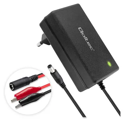 Obrázok produktu pre Nabíjačka na akumulátor Qoltec 24 V | 19,2 W