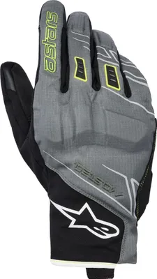 Obrázok produktu pre Vodotesné rukavice na motorku Alpinestars Moblast WP, čierna/sivá/žltá, 2XL