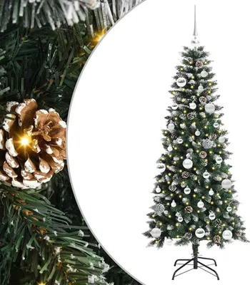 Immagine prodotto di Albero di Natale artificiale con 150 LED Verde 150 cm