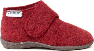 Produktbild von Gottstein Alpine Racer RU Hausschuh Hausschuh mit optimaler Passform, Rutsch- und wasserfeste Gummisohle, Seitlicher Klettverschluss