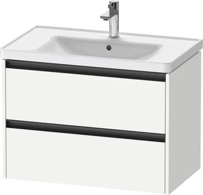 Zdjęcie produktu dla Duravit Ketho.2 - Szafka pod umywalkę 549x784x455 mm, 2 szuflady, biały matowy K25283018180000