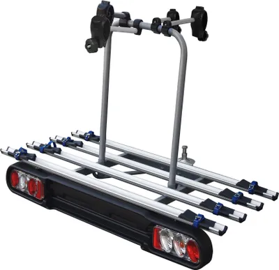 Produktbild von RACE 4 Heckträger Fahrradträger fär Anhängerkupplung abschlieäbar 4 Räder klappbar mit Quick-Stop MEN198552 _b