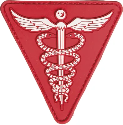 Produktbild von Patch 3D Medical rot
