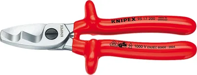 Immagine prodotto di Tagliafili VDE 200 mm n. 9517 Knipex | 4003773026952