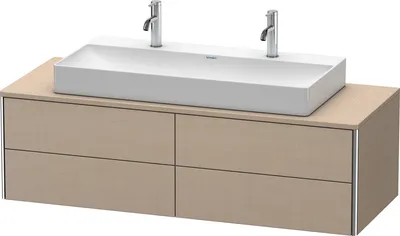 Produktbild von Waschtischunterbau XSQUARE 400x1400x548mm leinen leinen