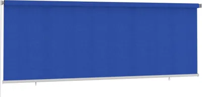 Image de vidaXL Store extérieur 400x140 cm bleu HDPE