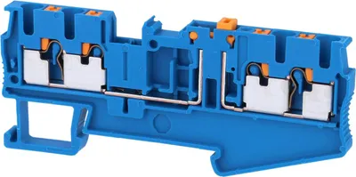 Immagine prodotto di Phoenix Contact Morsetto a lama PT 2,5-QUATTRO-MT BU Connessione push-in Tensione nominale 400 V - 1 pezzo