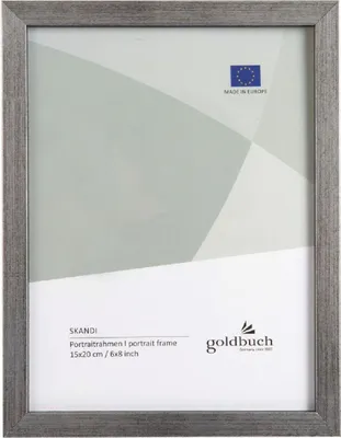 Obrázok produktu pre Drevený fotorámik Goldbuch Skandi, 15x20 cm, strieborný