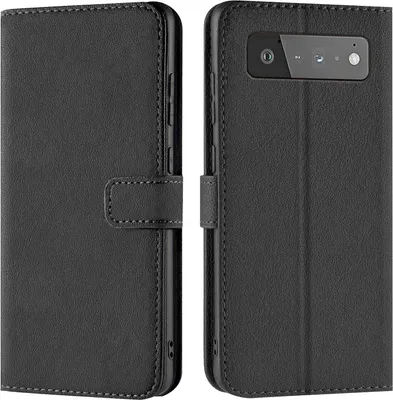 Produktbild von Book Case für Google Pixel 6a Hülle Flip Cover Handy Tasche Schutz Hülle Etui