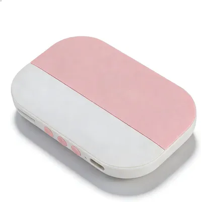 Productafbeelding van Kussenluidspreker - Slaap speaker - Ontspannen Luisteren - Botgeleidingstechnologie - 12 x 9 x 3 cm - Roze