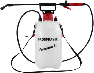 Productafbeelding van 5L Tuinsproeier Pro Sprayer Premium – Handmatige Drukspuit met Verstelbare Lans en Draagriem – Lichte en Praktische Pompsproeier