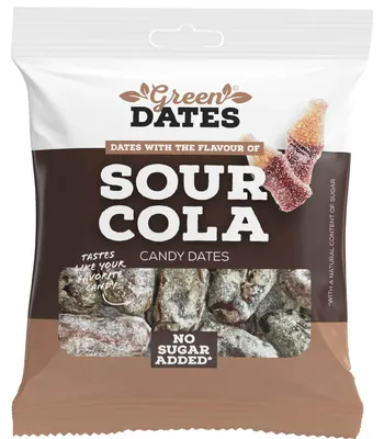 Produktbild von Green Dates Sour Cola 90g
