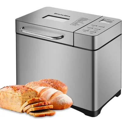 Produktbild von 1 kg Brot – 3 Brotteige – Frucht- und Nussmühle – 650 Watt