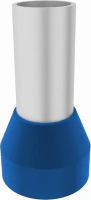 Produktbild von 10 Stück E16/12 Aderendhülsen isoliert blau 16 mm² /12 mm E16-12 Elpromet 0309