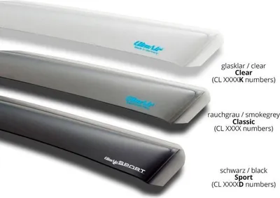 J&J AUTOMOTIVE Windabweiser Für Citroen Xantia (1993-2000) - 4-teilig Getönt