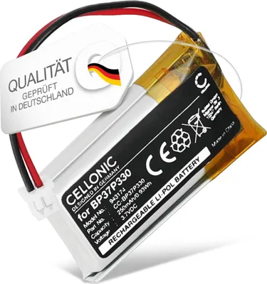 Produktbild von CELLONIC 1x Akku für Hundehalsband Kompatibel mit Dogtra 280C, 202C, 282C, BP37P330 - (250mAh, 3.7V)