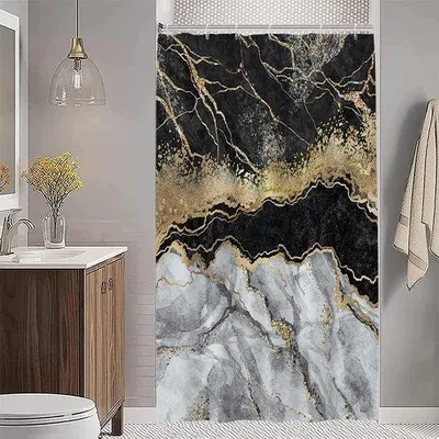 Image de Rideaux de salle de bain, 120 x 200 cm
