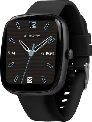 Produktbild von Smartwatch 39 mm, quadratisch, Blutsauerstoff, Herzfrequenz, Schlaftracking, Schrittzähler, GPS, Android & iPhone, inkl. Zusatzarmband