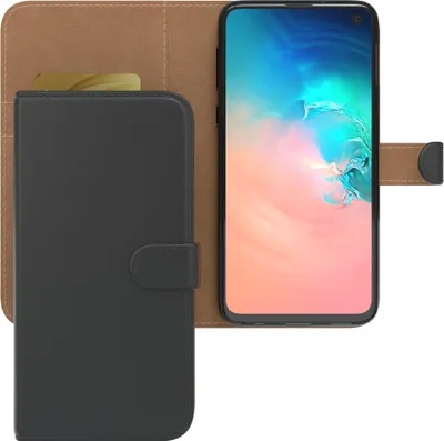 Produktbild von EAZY CASE Business Hülle für Samsung Galaxy S10e klappbar, Premium Kunstleder Handyhülle mit Kartenfach