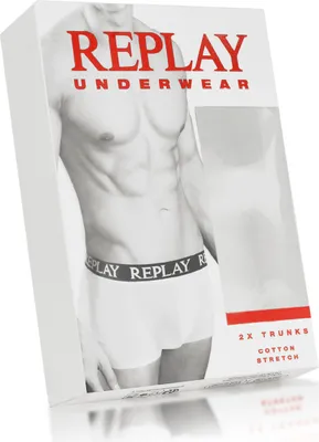Obrázek produktu pro Replay 6-Pack Boxerky Pro Muže - Sada Spodních Kalhot Pro Muže Z Bavlny, Xxl