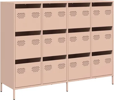 Produktbild von Sideboard Rosa 135x39x103,5 cm Kaltgewalzter Stahl