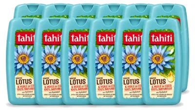 Produktbild von 12 x Tahiti Douchegel Lotus & Kokosöl, hydratierend, 250 ml - Vorteilspackung - 12 Stücke