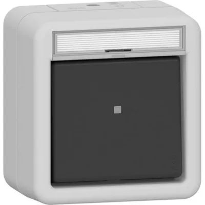 Produktbild von GIRA 315230 Wipptaster Schließer sMK BSF WG AP Grau