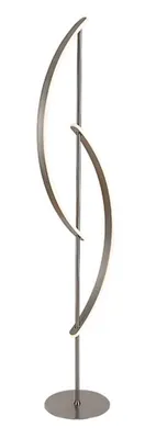 Productafbeelding van Rabalux 74197 Vloerlamp Jarnelle LED 30, metaal, kunststof, satijnchroomkleurig