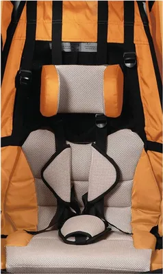 Produktbild von XLC Sitzsystem deluxe 20' MonoS marigold/anthrazit