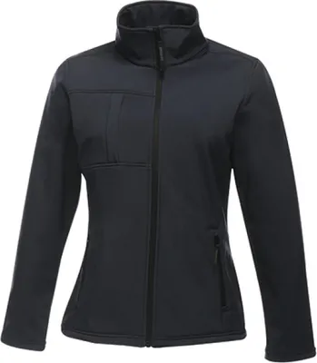 Produktbild von Regatta TRA689 | Damen Softshell Jacke - Octagon II - Farbe: Navy/Seal Grey (Solid) - Größe: 34 (8)