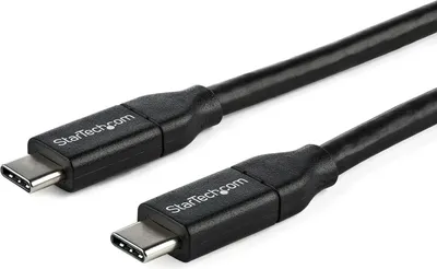 Zdjęcie produktu dla StarTech.com USB2C5C1M, 1 m, USB C, USB C, USB 2.0, 0,48 Gbit/s, Czarny