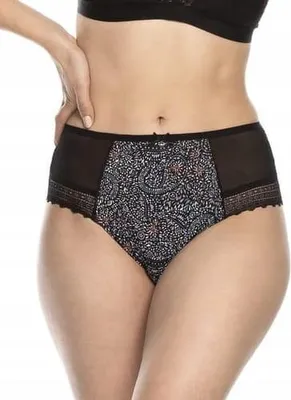 Zdjęcie produktu dla LAMA Figi Damskie Wysokie CZARNE r. XL, 2 szt.