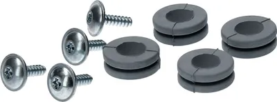 Produktbild von easyPART passend für 00425075 BOSCH Befestigungssatz Dämpfungssatz für Ablaufpumpe Abwasserpumpe Waschmaschine Waschgerät Siemens 425075 auch Neff Balay Constructa Gaggenau