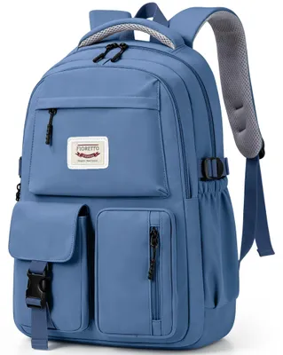 Produktbild von Leichte Schulrucksack Damen Wasserabweisend mit Laptopfach 15,6 Zoll