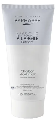 Obrázek produktu pro Byphasse, Byphasse, Uhlí, Čisticí maska na obličej, 150 ml
