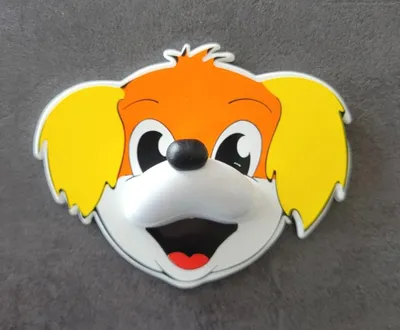 Produktbild von Kinder Klebehaken Hund Wandhaken selbstklebend Kunststoff ohne Bohren