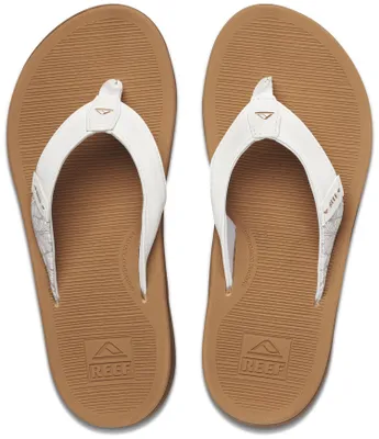 Produktbild von Reef Sandalen SANTA ANA Zehentrenner mit veganen Lederriemen