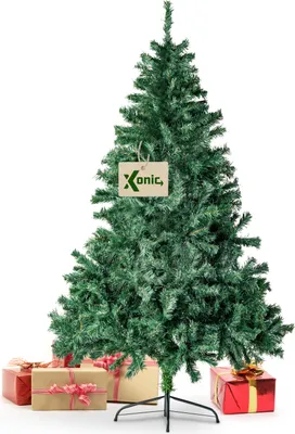 Produktbild von Xonic® Claus künstlicher Weihnachtsbaum 210cm Grün – Tannenbaum Dicht & naturgetreu