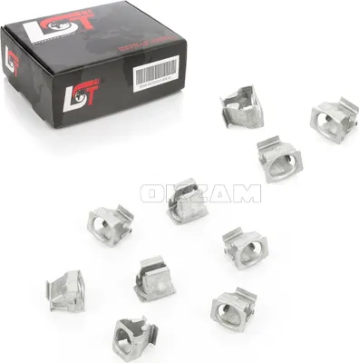 Produktbild von 10x Metallklammer Luftfilterkasten Befestigungs Clips für SEAT AROSA VW POLO 6N1