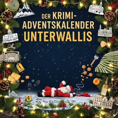 Produktbild von Der Krimi-Adventskalender Unterwallis