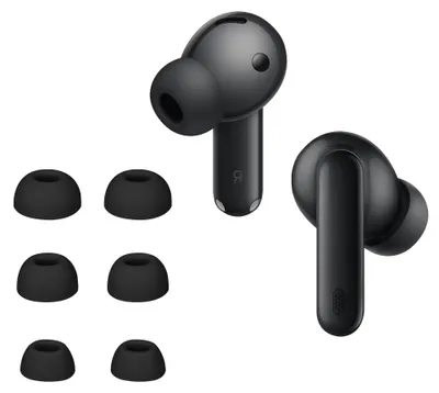 Produktbild von kwmobile 6x Silikonaufsätze für Huawei FreeBuds 7i - Ersatz Ohrstöpsel in 3 Größen - Ear Tips für In-Ear Kopfhörer - Zubehör Ersatzpolster in Schwarz