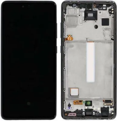 Produktbild von Original Super AMOLED Display Touchscreen Bildschirm Rahmen Awesome Schwarz für Samsung Galaxy A52s 5G A528B