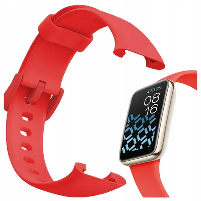 Zdjęcie produktu dla Pasek ChronSmarta do smartband'a Xiaomi Smart Band 7 Pro (Czerwony)