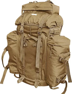 Produktbild von BW Mountain Rucksack Bundeswehr Wanderrucksack Trekking Coyote 100l